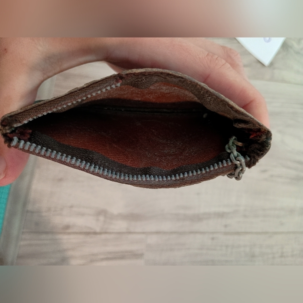 Authentic Louis Vuitton Vintage Monogram Card Coin Wallet Pouch - Picture 7 of 11